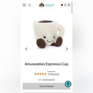 Amuseables Espresso Cup